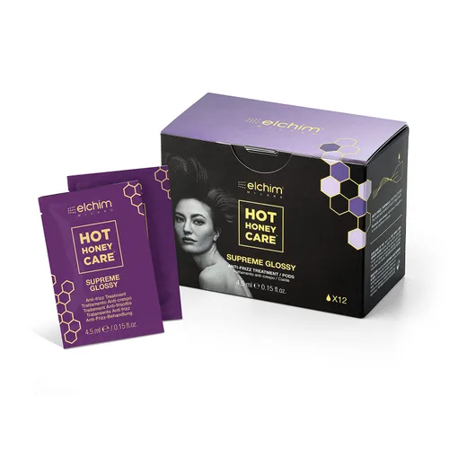 Vista 6 de Elchim Hot Honey Care - Kit concentrador para secadores de pelo Elchim 2 Sublime Liss y 2 cápsulas brillantes supremas, 4 onzas líquidas