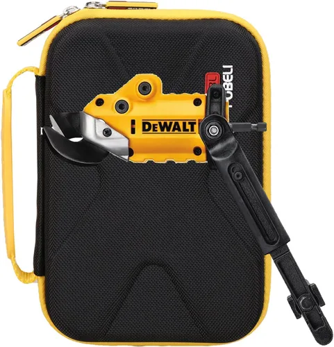 Vista 6 de FBLFOBELI Funda rígida de viaje compatible con tijeras de metal DEWALT DWASHRIR, bolsa protectora de almacenamiento (solo funda)