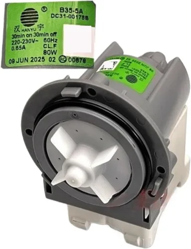 Vista 2 de B35-5A DC31-00178B Drain Pump Motor，Compatible For Samsung，Washing Machine Washer Drainage Replacement Parts