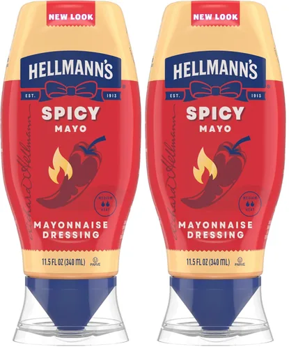 Vista 16 de Hellmann's Buttermilk Ranch Mayonesa 11.5 onzas, salsa de pollo, 1 unidad