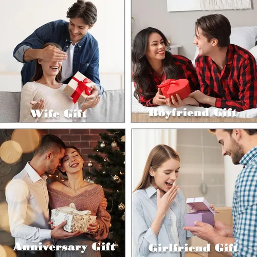 Vista 65 de 2 pulseras magnéticas para parejas, piedra natural negra mate, cristal para votos de amor eterno, juego de pulseras de cuentas de piedra de energía
