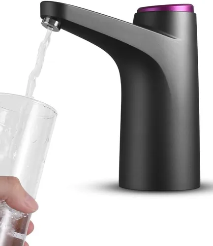 Vista 6 de Bomba inteligente de botella de agua de 4 modos - Flujo rápido de 3 l/min, recargable por USB de 1200 mAh, volumen preestablecido y control