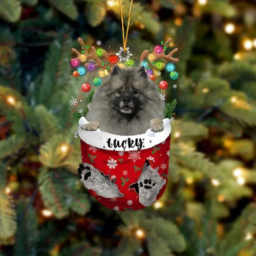 Vista 55 de Adorno de Navidad personalizado para perro Airedale Terrier en bolsillo de nieve, adorno para árbol de Navidad, idea de regalo para amantes