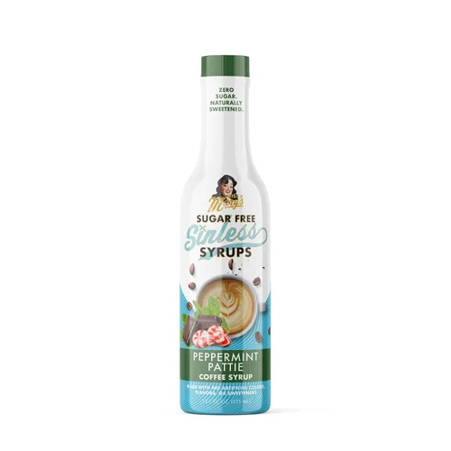 Vista 20 de Jarabe de biscotti de almendras sin azúcar, a base de stevia, sin alcoholes de azúcar ni sucralosa, sin edulcorantes artificiales, ingredientes
