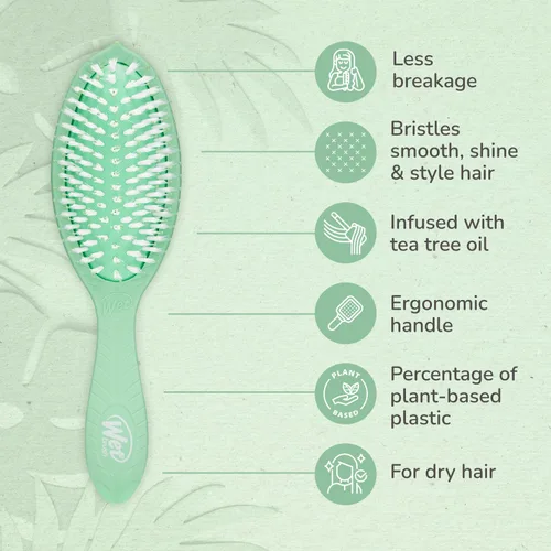 Vista 4 de Go Green Treatment & Shine - Cepillo para cabello húmedo.