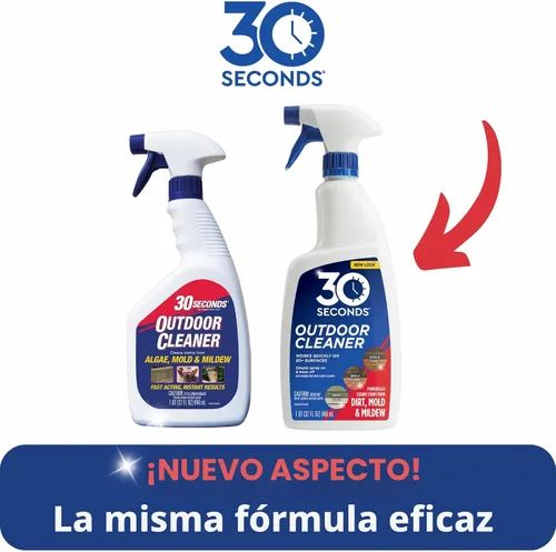 Vista 3 de 30 SECONDS Spray removedor de manchas de moho y moho para exteriores, 32 onzas, paquete de 2