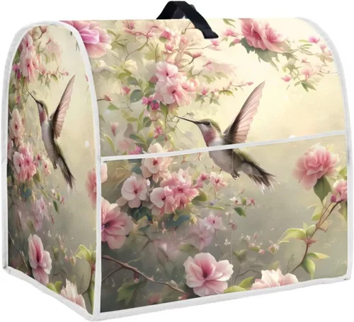Vista 28 de Funda para batidora con estampado de girasol y bandera americana, cubierta protectora contra el polvo, adecuada para la mayoría de los modelos