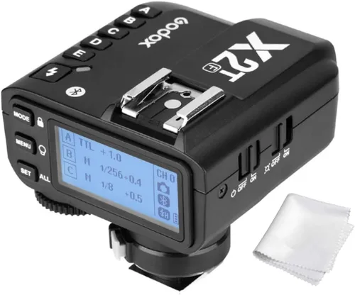 Vista 6 de Godox Disparador de flash inalámbrico X2T-S TTL para Sony, conexión Bluetooth, 1/8000s HSS, 5 botones de grupo separados, rueda de control