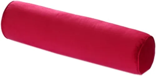 Vista 7 de Almohada de terciopelo suave para cuello cilíndrico, almohada cervical larga, lavable, almohada redonda para cuello, piernas y rodilla
