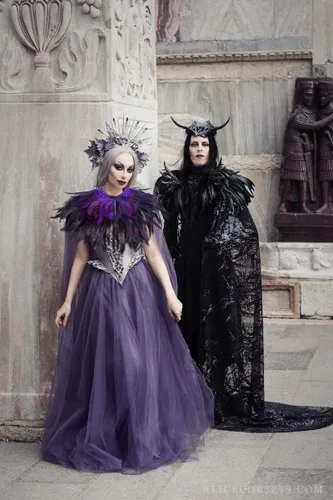 Vista 9 de Chal de plumas para mujer, collar de plumas de cuervo, capa de cisne de Halloween, accesorios de disfraz de bruja