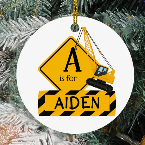 Vista 25 de Adorno de cristal de Navidad personalizado con nombre, muñeco de nieve personalizado para árbol de Navidad 2025, nuevo adorno de Navidad para bebé