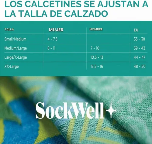 Vista 2 de Sockwell - Calcetines de compresión graduada para mujer Aire