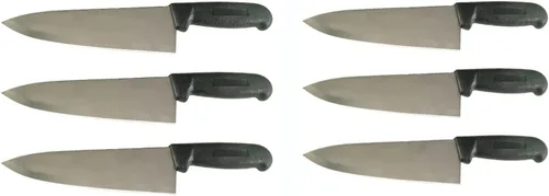 Vista 2 de Cuchillo de chef de 8 pulgadas, elige tu color, cubiertos de cocina comercial afilados de afeitar, cuchillos de cocina (verde)