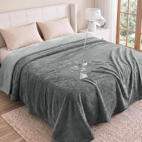 Vista 18 de Luciphia Manta impermeable para perro, manta reversible lavable para Beige