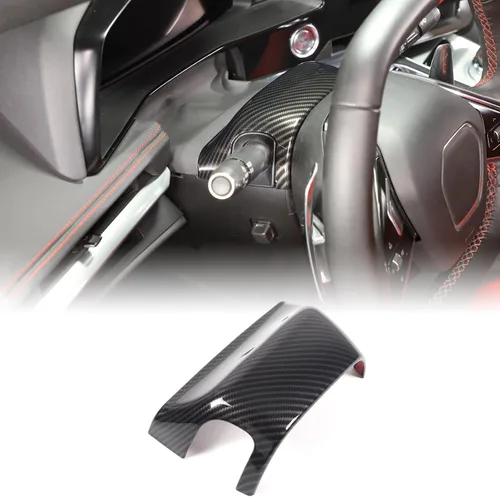 Vista 33 de CHEAYAR Marco de Decoración y Cubierta de Remate Compatible con Interruptor de Elevación de Ventana para Chevrolet Corvette C8 2020-2023
