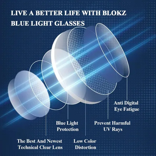 Vista 4 de Zenni - Lentes de sol Blokz Blue Blocker Los filtros UV reducen la fatiga ocular Colección LA Varios estilos, Redondo - Rosa, Round - Pink