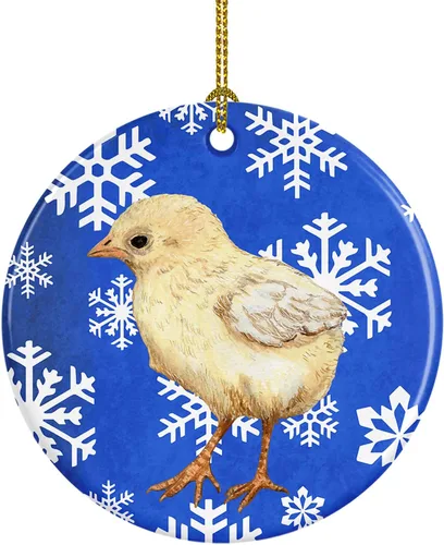 Vista 255 de Caroline's Treasures Cavalier Spaniel - Adorno de cerámica para colgar en el árbol de Navidad, para el hogar, Navidad, fiestas, regalo, 3 pulgadas
