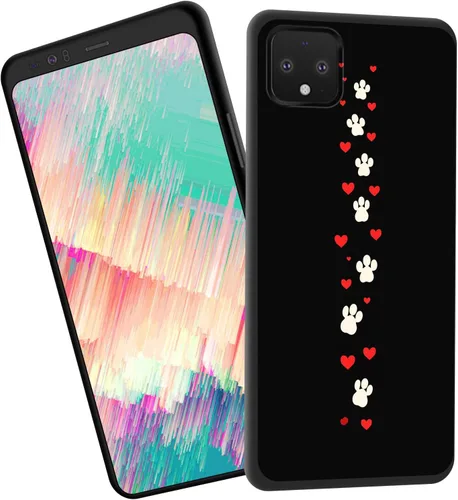 Vista 458 de Funda delgada para Google Pixel 4 XL, funda delgada de silicona de TPU suave a prueba de golpes para Google Pixel 4 XL, astronauta Galaxy