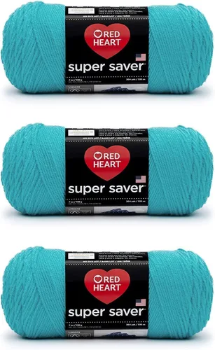 Vista 170 de Red Heart Hilo Super Saver, paquete de 3, estampado artístico, 3 unidades Estampado De Artista