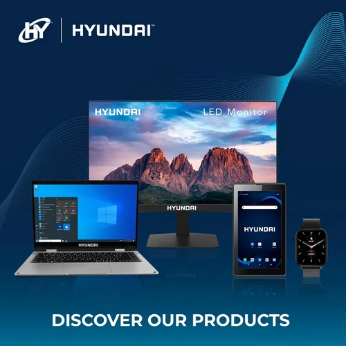 Vista 5 de HYUNDAI Hytab Plus - Tablet Android de 10 pulgadas, pantalla HD, 3 GB de RAM y 32 GB de almacenamiento de cuatro núcleos, Android 11, WiFi AX