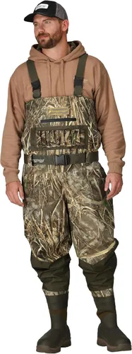 Vista 8 de FROGG TOGGS Grand Refuge 3.0 - Vadeador impermeable para hombre con forro aislante extraíble Marrón