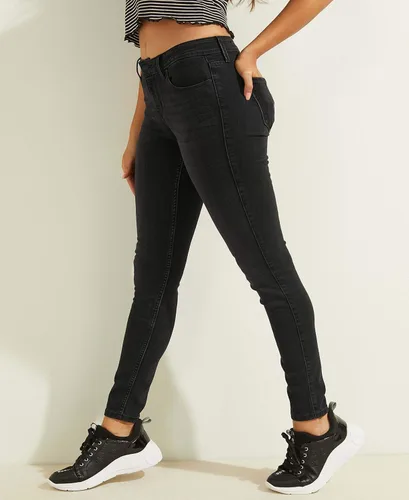 Vista 4 de GUESS Jeans Power de talle bajo para mujer