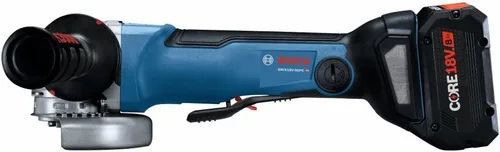 Vista 4 de Bosch GWX18V-50PCB14 18V X-LOCK Sin Escobillas Conectado Listo 4-1/2" – 5" Amoladora angular sin Kit de Interruptor de Paleta de Bloqueo y (1)