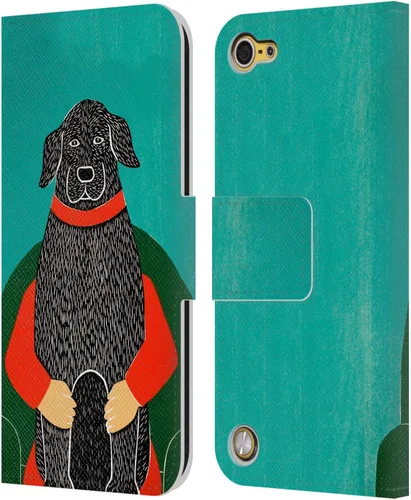 Vista 9 de Stephen Huneck 25 Company Sally & People - Funda de piel tipo cartera compatible con iPod Touch 5G 5ª