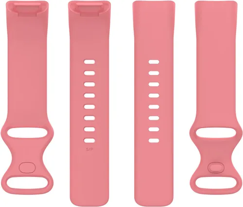Vista 6 de Correas deportivas compatibles con Fitbit Charge 5 Smartwatch Accesorio, correa de reloj de silicona suave, pulsera de repuesto para Charge5