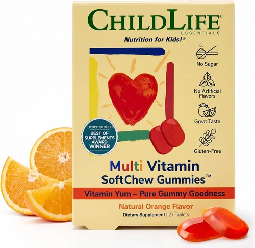 Vista 10 de ChildLife Essentials Gomitas SoftChew Omega-3 DHA + colina, 27 tabletas