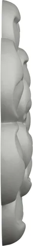 Vista 3 de Ekena Millwork ROS05X05BO Brontes Roseta Redonda, 5"OD x 5/8"P, Imprimado