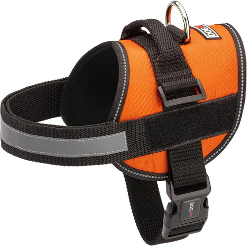 Vista 34 de Dogline Arnés para perro, chaleco reflectante ajustable sin tirones con asa para caminar, entrenar, transpirable, arnés sin estrangulamiento