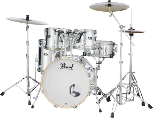 Vista 3 de Pearl Exportar Modelpiece Drum Set ESPEJO CROMADO