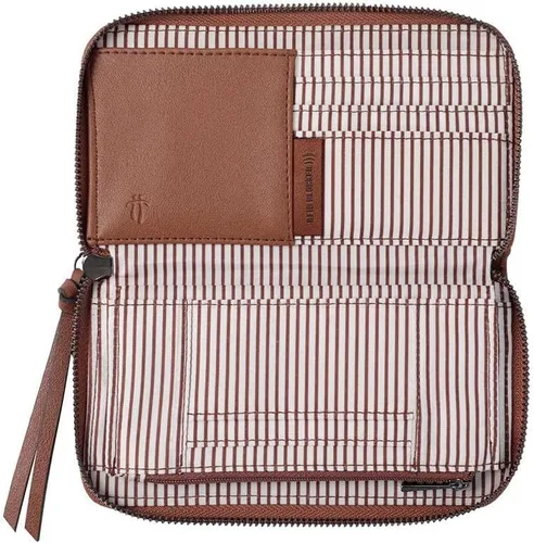 Vista 4 de TOTTO Cartera de licencia para adultos unisex Marrón Única