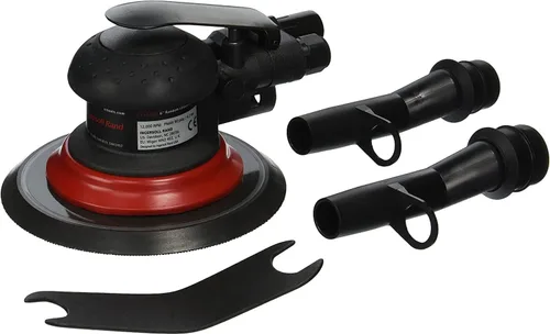 Vista 3 de Ingersoll Rand 4152 Lijadora Neumática Orbital de Palma de 6" con Almohadilla Adhesiva Sensible a la Presión, 12,000 RPM, Lista para Vacío, Ligera