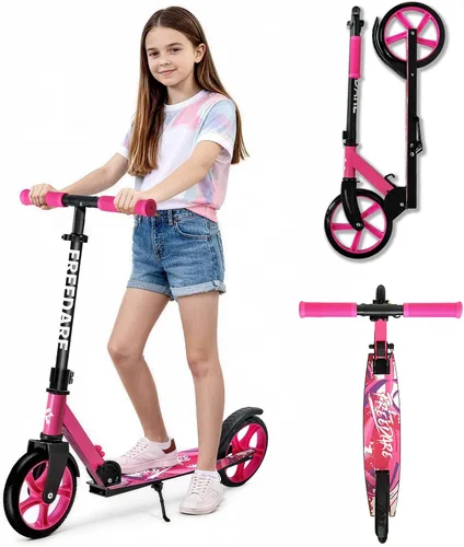 Vista 14 de FREEDARE Foldable Kick Scooter for Ages 8+ Kid & Teens, Adults, Multi