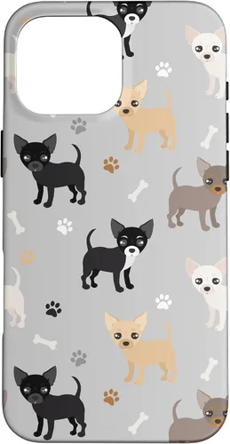 Vista 19 de Chihuahua Paws and Bones - Funda para iPhone 17