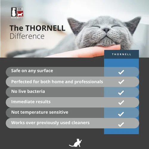Vista 5 de THORNELL - Concentrado para eliminar olores de mascotas, eliminador de olores de mascotas, concentrado eliminador de olores de orina de mascotas