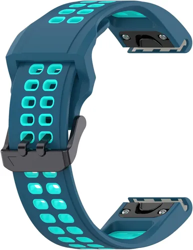 Vista 5 de Correas de reloj compatibles con Amazfit Falcon Correa de reloj de 0.866 in de ancho, compatible con correa de silicona de repuesto para reloj