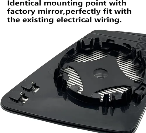 Vista 6 de Reemplazo de vidrio de espejo calefactado del lado izquierdo del conductor para Mercedes-Benz Clase S/C/E W212 W204 W221 - Calefacción eléctrica