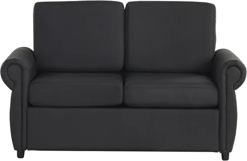 Vista 3 de Sofá cama pequeño para sala de estar o dormitorio, incluye cama extraíble