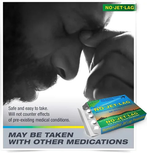 Vista 10 de Miers Laboratories No Jet Lag Homeopathic Jet Lag Remedy (1 Pack, 32 Chewable Tablets), Travel Must Have, Flight Essential for Jet Lag Relief