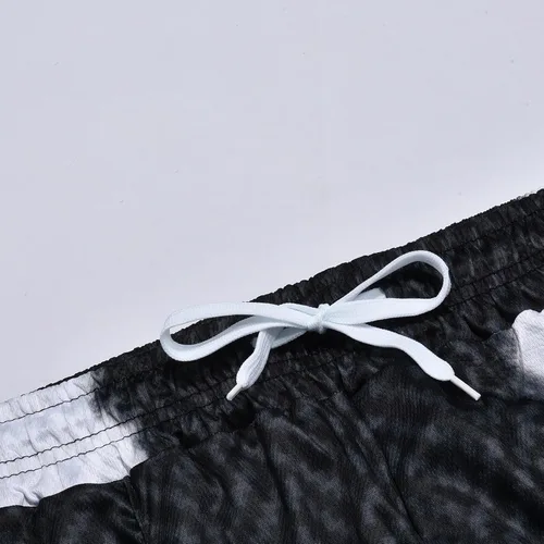 Vista 7 de Conjunto deportivo de 2 piezas para hombre, con cremallera, camiseta polo y pantalones a rayas, informal, para gimnasio, atletismo, ropa deportiva
