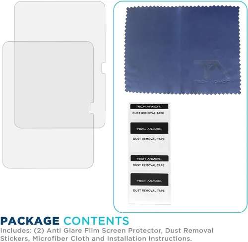 Vista 6 de Tech Armor Protector de pantalla de película antirreflejos mate para iPad 11 (2025) y iPad de 10.9 pulgadas de 10.9 pulgadas 2022, compatible