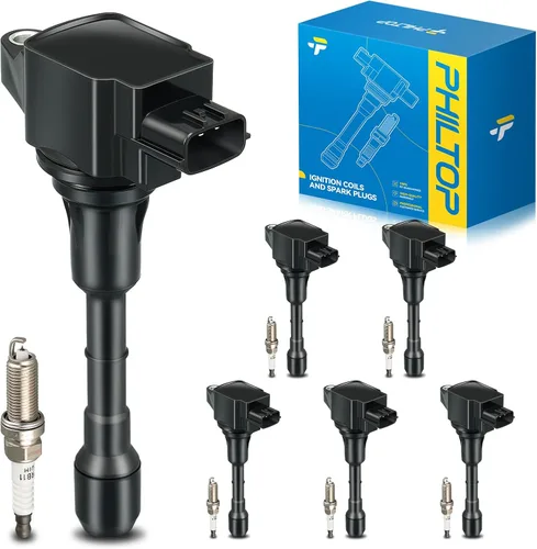 Vista 56 de PHILTOP UC15 Paquetes de Bobina de Encendido Compatibles con Volkswagen 1951-1953 1965 1967-1979 Beetle, 1971-1979 Super Beetle, MG 1962-1974 MGB