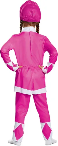 Vista 3 de Disguise Pink Ranger - Disfraz infantil infantil, rosa, (12-18 meses)