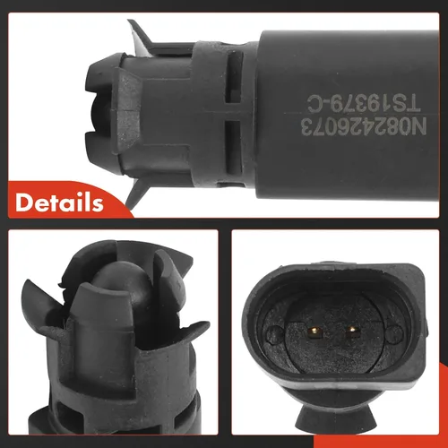 Vista 6 de Sensor de temperatura del refrigerante del motor A-Premium compatible con Volkswagen