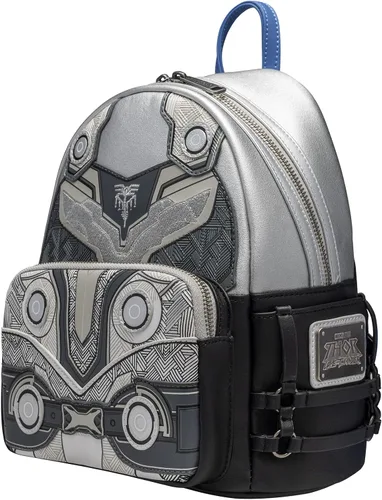 Vista 2 de Loungefly Thor Love and Thunder King Valkyrie - Mochila para cosplay exclusiva de Tienda
