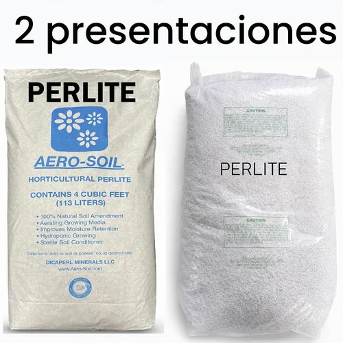 Vista 2 de AeroSoil Perlite Premium Horticultural Grade Soil Additive Drainage and Growth - Coarse 4 Cubic Foot 4CF
