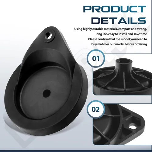 Vista 3 de Paquete de 2 ruedas de mano de sierra de mesa 089290001054 compatibles con sierra de mesa Ryobi R4513, rueda de mano ajustable para Ridgid, fácil
